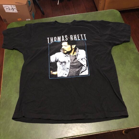 Thomas Rhett Life Changes Tour Shirt, Band Tee, Country Music Singer SZ XL - Picture 1 of 10